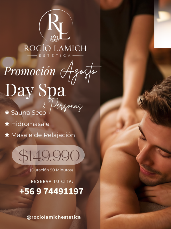 DAY SPA PARA  2 PERSONAS
