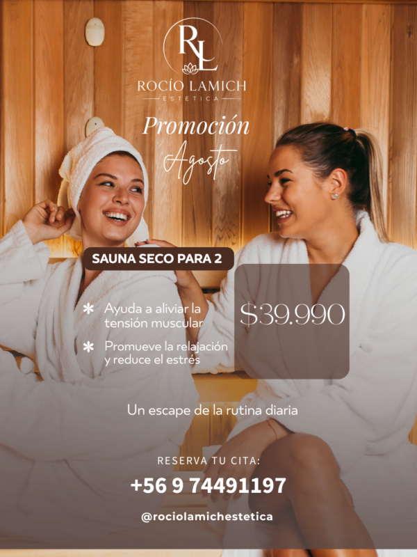 Sauna Seco para 2 Personas
