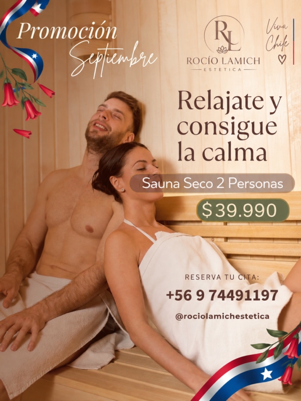 Sauna Seco para 2 Personas